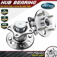 Rear LH & RH Wheel Bearing Hub Assembly for Toyota Corolla 93-02 Geo Chevy Prizm picture