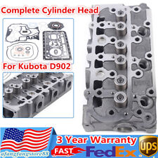 Fits Kubota D902 RTV900 Tractor Complete Cylinder Head & Gasket Kit 1G962-03045 picture