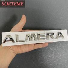Gloss Chrome ALMERA Rear BADGE Emblem Sticker For NI-SS N16 & Tino V10 2000-2006 picture
