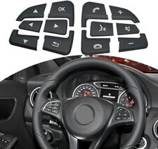 Black Steering Wheel Button Plastic Cover Fits 15-19 C117 W176 CLA250 CLA45 A45 picture