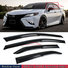 For 2018-2024 8th Gen Toyota Camry JDM 3D Mugen Style Window Visors Rain Guards picture