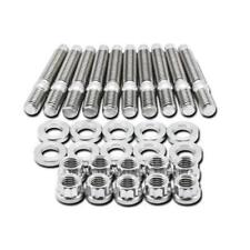 Blox Racing M8 x 1.25mm 45mm Stainless Steel Exhaust Manifold Stud Kit Set of 7 picture