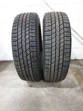 2x P225/65R17 Uniroyal Laredo Cross Country Tour 9-10/32 Used Tires picture