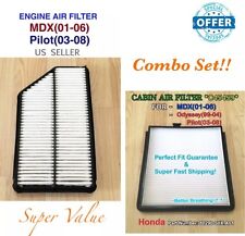 Combo set Engine & Cabin Air Filter For PILOT 03-08 & MDX 01-06 Fast Ship^o^ picture