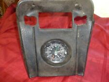 1967-1968 Cougar XR7 Center Console Radio Bezel Pad Altered w Rally Clock 68 67 picture