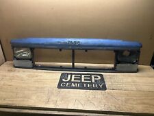 84-96 Jeep Cherokee XJ Comanche MJ Header Panel OEM Blue (Sold As-is, See Ad) picture