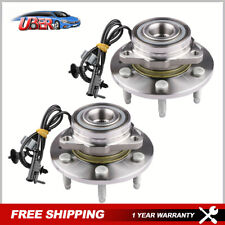 Pair Front Wheel Hub Bearings For 2007-14 Chevy GMC Cadillac SUV & Pickup 515096 picture