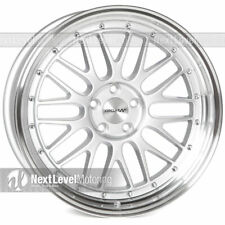 CIRCUIT PERFORMANCE CP30 19X9.5 5X112 +35 SILVER WHEELS (SET OF 4) MESH LM STYLE picture
