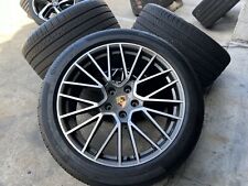 21” OEM Porsche Cayenne Spyder RS 9Y0 Wheels Rims Tires Factory Authentic 2022 picture