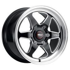 WELD RACING Ventura 6 Drag S156 20X9.5 6X127 ET35 Gloss Black Milled (Qty of 1) picture