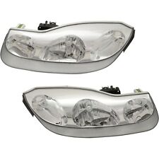 Headlight Set For 2001-2002 Saturn SC2 Left and Right With Bulb 2Pc picture