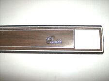 1975 76 77 78 1979 Cordoba Magnum Dash AC Vent Woodgrain Panel Emblem Mopar  picture