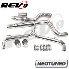 Rev9 Turbocharged Cat-Back Straight Pipe Exhaust Kit For Volkswagen GTI 2018-20 picture