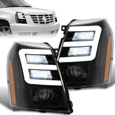 For Cadillac Escalade ESV 2007-2014 HID/Xenon Model LED DRL Projector Headlights picture