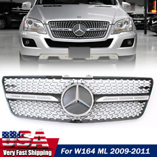 Front Upper Grille W/Star For Mercedes W164 2009-2011 ML320 ML350 ML550 Grill picture