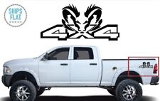 Replacement for RAM Trucks 4 x 4 Bedside Decals Set of (2) PAIR picture
