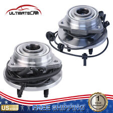 Set 2 Front Wheel Hub Bearing w/ ABS For 2002-2007 Jeep Liberty 513176 513177 picture
