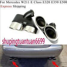 For Mercedes Benz AMG W211 E Class E350 E500 E63 02-08 Car Exhaust Muffler Pipe picture