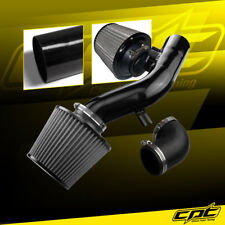 For 08-10 Pontiac G6 2.4L w/o Air Pump Black Cold Air Intake + Stainless Filter picture