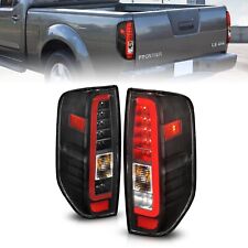 Fits NISSAN FRONTIER 05-19 SUZUKI EQUATOR 9-12 LED TAILLIGHTS BLACK 311443 picture