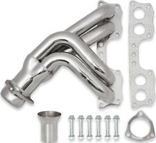 FLOWTECH SHORTY HEADER,POLISH,FITS 75-81 CELICA,75-88 PICKUP W 20R,22R ENGINE picture