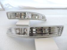 For 94 95 96 97 Acura Integra Clear Bumper Lights Parking Turn Signal Lamps Pair picture