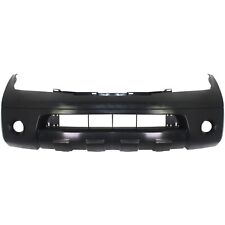 Front Bumper Cover For 2005-2008 Nissan Pathfinder w/ fog lamp holes Textured picture