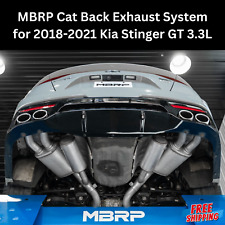 MBRP Cat Back Exhaust System for 2018-2021 Kia Stinger GT 3.3L Armor Lite S4704A picture