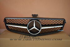 Grill w/Emblem For Mercedes Benz W204 C200 C300 C350 Grille 2008-2013 Chrome picture