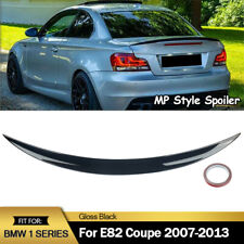 Gloss Black Rear Trunk Spoiler Wing M Performance For BMW E82 128i 135i 2007-13 picture