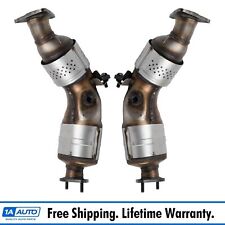 Front Catalytic Converter Assembly with Gaskets LH RH Pair for Infiniti Nissan picture