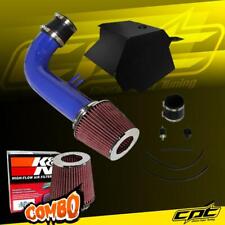 For 17-20 Audi A3 Quattro 2.0L 2.0T Turbo Blue Cold Air Intake + K&N Air Filter picture