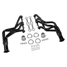 Mild Steel Black Painted Long Tube Exhaust Headers Fits 1965-1972 Chevy Biscayne picture