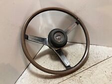 1967 Mercury Cougar XR7 Original Deluxe Woodgrain Steering Wheel OEM picture