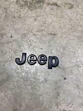 91-96 Jeep Cherokee XJ Comanche MJ—Front Header Letter Nameplate Emblem (R93) picture
