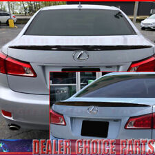 For 2006-2013 Lexus IS250 IS350 OE Factory Style Lip Spoiler PAINTED GLOSS BLACK picture