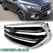 For Ford Escape 2017 2018 2019 Front Bumper Upper Radiator Grille Grill Black picture