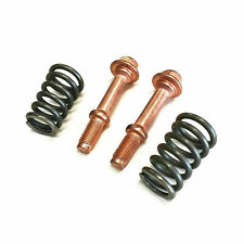 Exhaust Pipe Bolts & Springs Brass Plated For Suzuki Samurai 85-95 picture