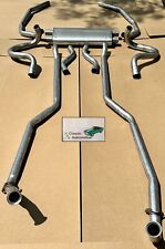 1971 1972 Chevy II Nova Dual Exhaust System Small Block & Muffler MADE IN USA 71 picture
