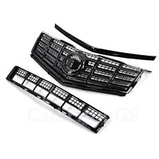 2013-2016 Cadillac SRX Front Bumper Upper Lower Grille Black 22738992 22774203 picture