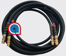 Red & Blue Rubber Air Line, 15' Ft Ref:11-81150 1/2