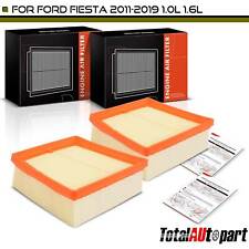 2Pcs Engine Air Filter for Ford Fiesta 2011-2019 1.4L 1.0L Flexible Panel Front picture