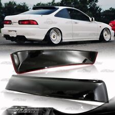 For 1994-2001 Acura Integra 2DR Coupe Black ABS Plastic Rear Roof Spoiler Wing picture