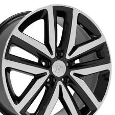 18 inch Black Machined 69941 Wheel Fits VW Arteon Atlas CC EOS GTI Jetta Style picture