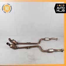 Mercedes W204 C300 C350 RWD Engine Exhaust Downpipe Left & Right Side Set OEM picture