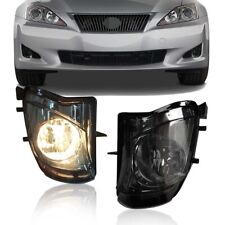 For 2006-2010 Lexus IS250 IS350 Front Fog Lights Bumper Lamps Smoke Lens picture