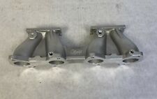 FORD 1500 CORTINA PRE X-FLOW INLET MANIFOLD WEBER X2 DCOE CARBURETTOR 12-3019 picture