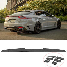 For Kia Stinger 2018-2023 Carbon Fiber Rear Trunk Lip Spoiler Roof Tail Wing picture