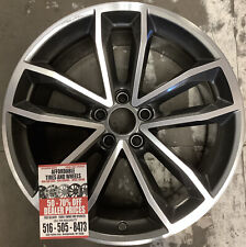 Audi S5 2018 97940 aluminum OEM wheel rim 19 x 8.5 CNC Charcoal picture