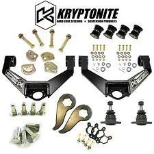 Kryptonite Control Arm Kit/Cam Bolt & Pin/Leveling Kit For 20+ GM 2500HD/3500HD picture